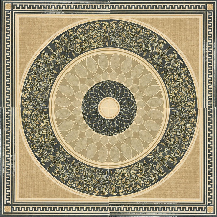 Almera Ceramica Fortune Roseton 4 Керамогранит 60x60 см, Испания - фото 1 Almera Ceramica Fortune Roseton 4 Керамогранит 60x60 см, Испания - фото 1